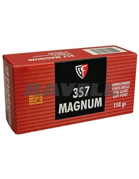 Fiocchi 357 Mag. SJSP 158 gr.