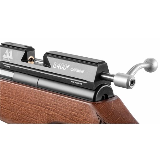 Carabina Air Arms S400 Rifle Traditional Brown 4,5