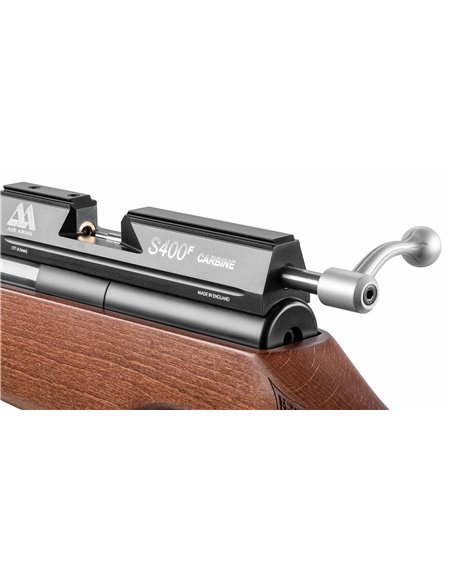 Carabina Air Arms S400 Rifle Traditional Brown 4,5