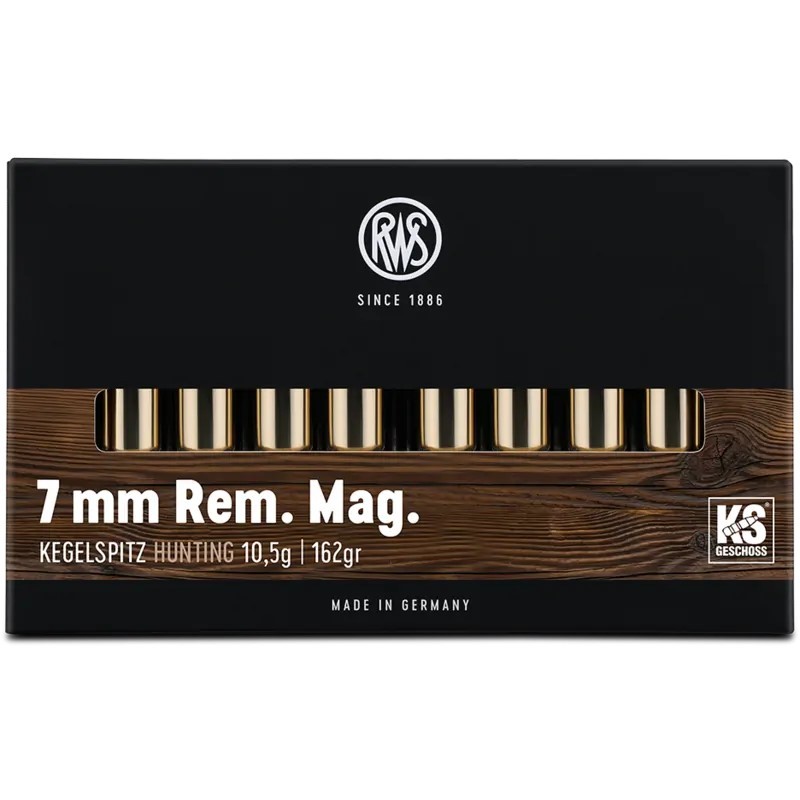 RWS .7 mm Rem. Mag. KS 162 gr.