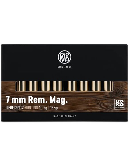 RWS .7 mm Rem. Mag. KS 162 gr.