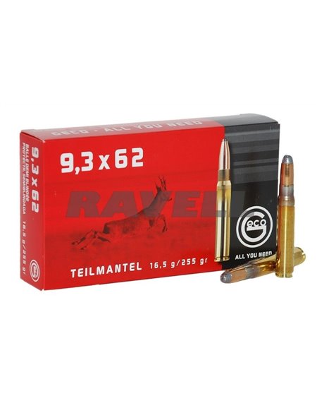 Geco 9,3x62 TM 255 gr.