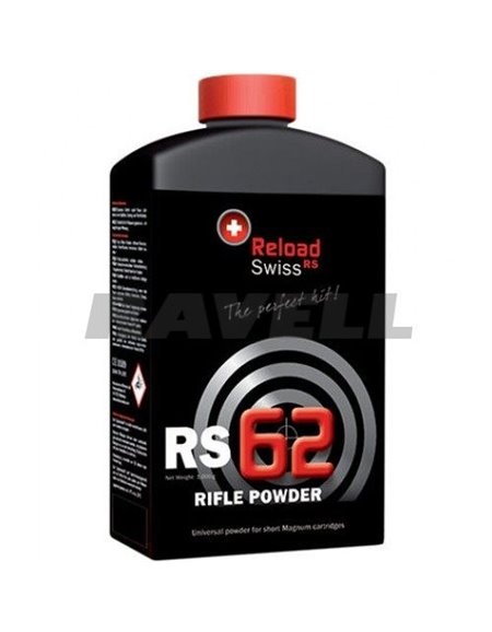 Pólvora Reload Swiss RS62