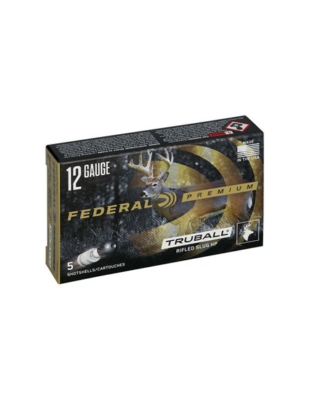 Cartucho Federal Truball Rifled Slug 28 g