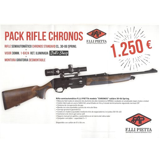 Rifle F. Lli Pietta Chronos