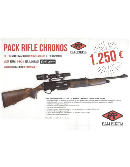 Rifle F. Lli Pietta Chronos