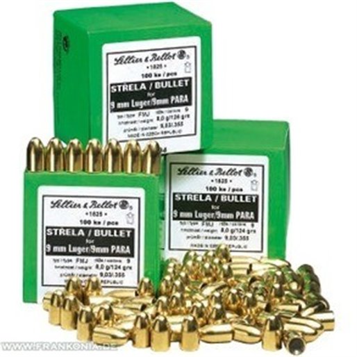 Sellier & Bellot 9 mm FMJ 124 gr.