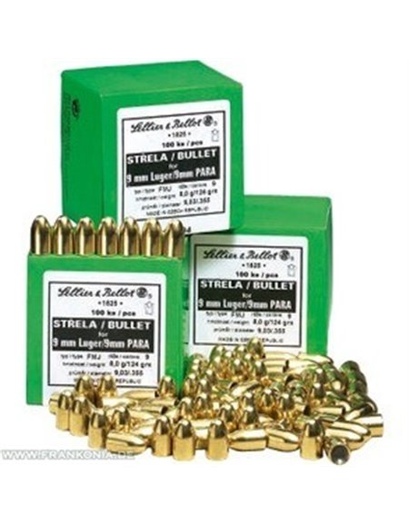 Sellier & Bellot 9 mm FMJ 124 gr.