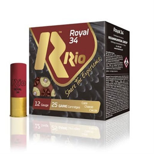 Cartucho RIO Royal 34 cal. 12/70