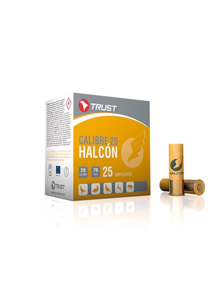 Cartucho Trust Halcon 20/70 26 gr.