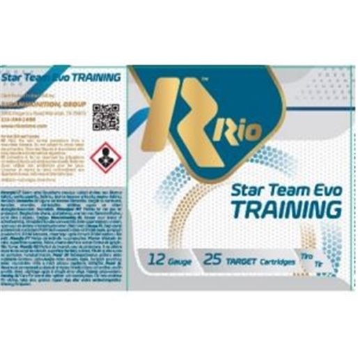 Cartucho Rio Star Team EVO Training 12/70 28 gr.