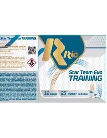 Cartucho Rio Star Team EVO Training 12/70 28 gr.