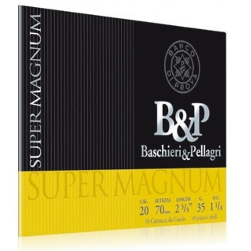 Cartucho Baschieri & Pellagri Supermagnum 20/76