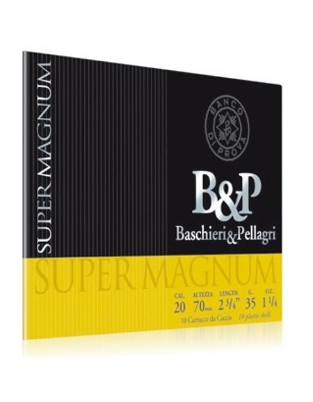 Cartucho Baschieri & Pellagri Supermagnum 20/76