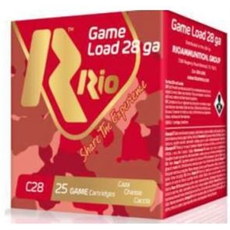 Cartucho Rio Game Load calibre 28