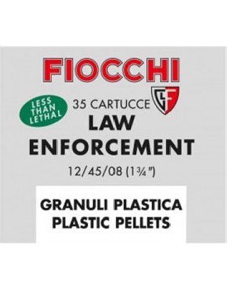 Cartucho Fiocchi Postas Goma 12/70