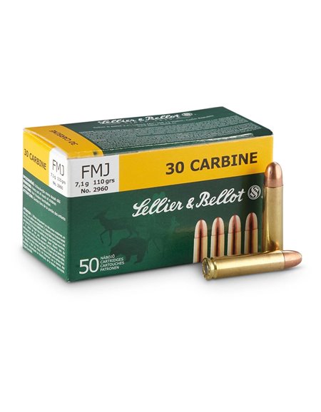 Sellier & Bellot 30 Carbine FMJ 110 gr.