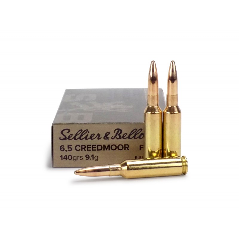 Sellier & Bellot 6,5 Creedmoor FMJ 140