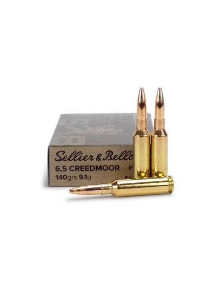 Sellier & Bellot 6,5 Creedmoor FMJ 140