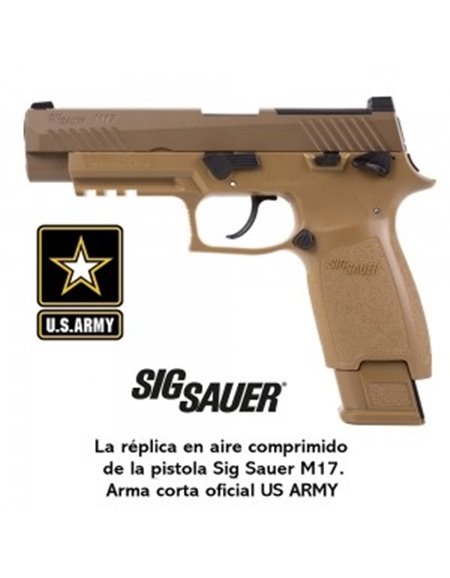 Pistola CO2 Sig Sauer M17 ASP Coyote