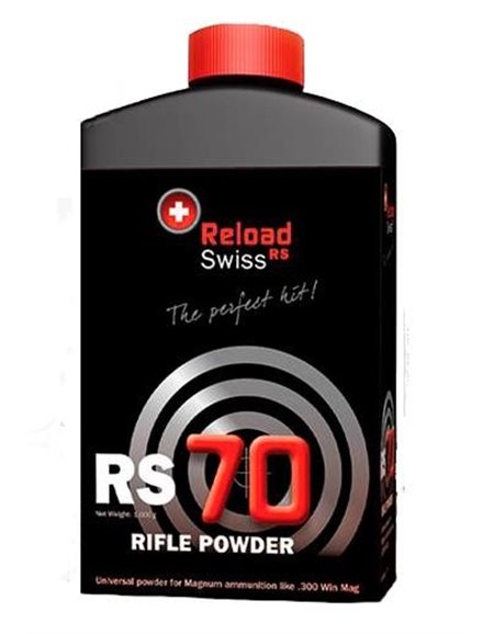 Pólvora Reload Swiss RS70