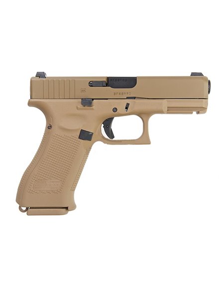 Pistola Co2 Glock 19X Coyote