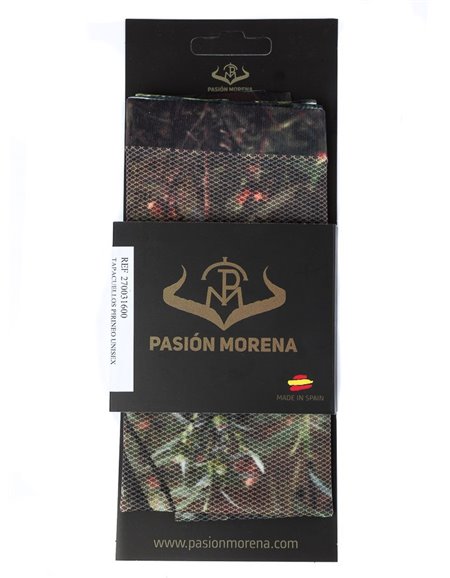 Buff tubular Pasion Morena de camuflaje