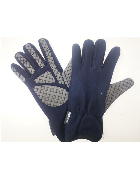 guantes forro polar azul windstopper