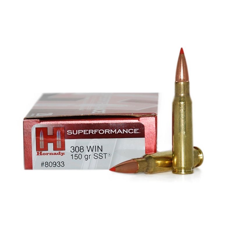 Munición Hornady .308 SST 150 gr.