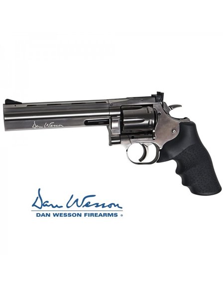 Revólver CO2 ASG Dan Wesson 715 6" steel Grey