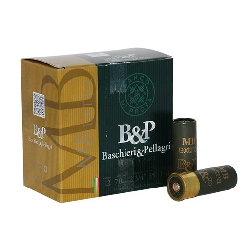 cartucho Baschieri Pellagri MB Extra 35 gr.