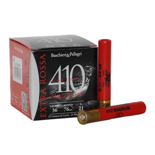 Cartucho Baschieri & Pellagri  Extra Rossa Magnum 410