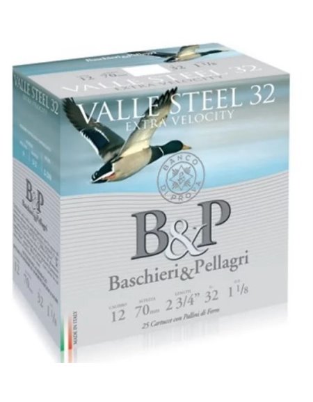 Cartucho Baschieri & Pellagri  Valle Steel 32