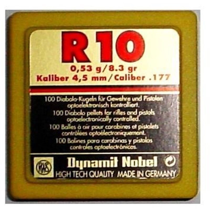 Balin RWS R-10 Match 4,50 de 0,53 gr