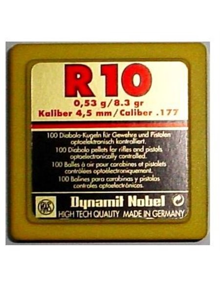 Balin RWS R-10 Match 4,50 de 0,53 gr