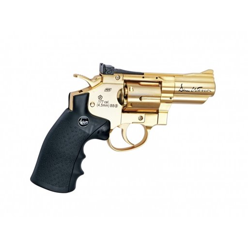 Revólver CO2 ASG Dan Wesson Edicion Especial Gold 2,5"