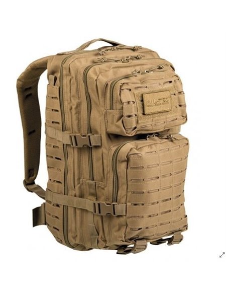 Mochila Mil-Tec US Assault 20 L Lasercut coyote