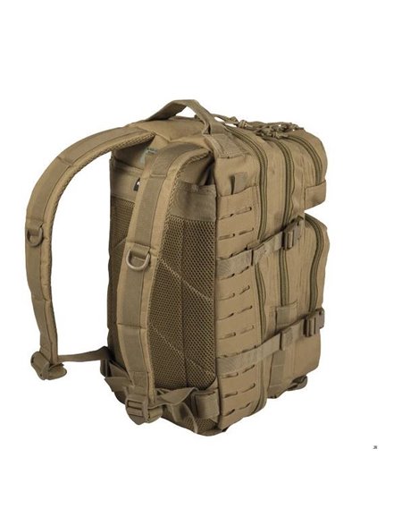 Mochila Mil-Tec US Assault 20 L lasercut Coyote