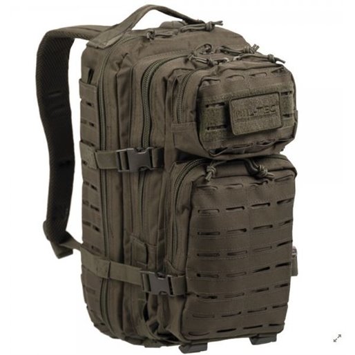 Mochila Mil - Tec US Assault 20 L lasercut verde oliva