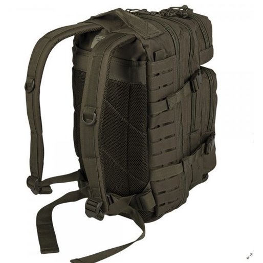 Mochila Mil - Tec US Assault 20 L lasercut verde oliva