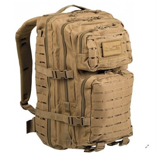 Mochila Mil-tec US Assault LG 36 litros Laser Coyote