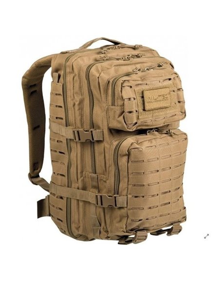 Mochila Mil-tec US Assault LG 36 litros Laser Coyote