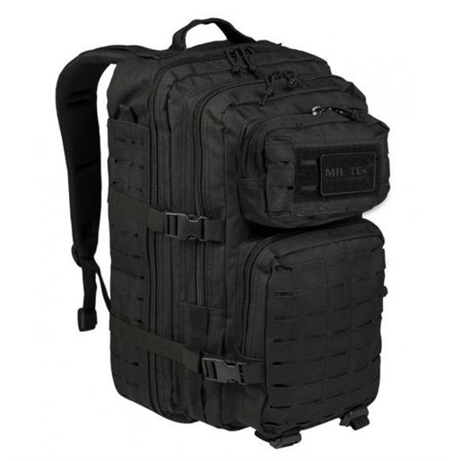 Mochila Mil-Tec US Assault LG Laser Cut 36 litros. en negro