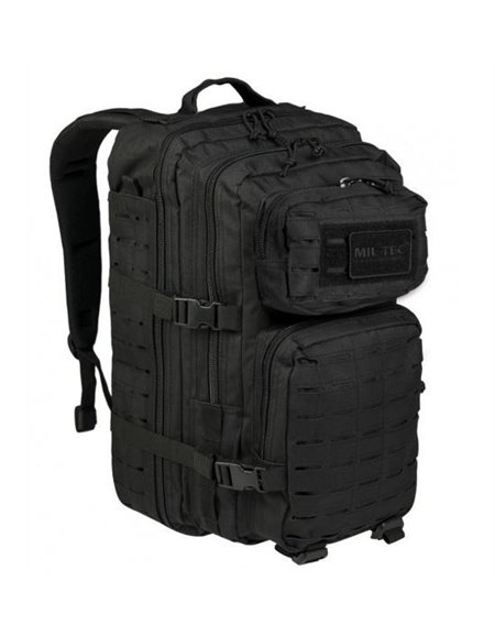 Mochila Mil-Tec US Assault LG Laser Cut 36 litros. en negro