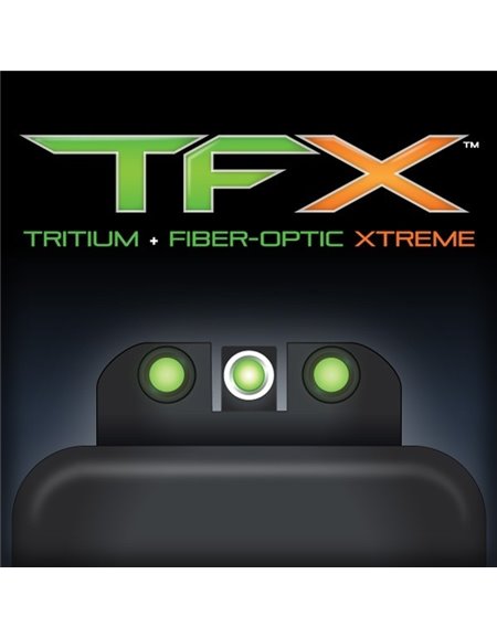 Alza y Punto Tritio Truglo TFX Glock 42/43