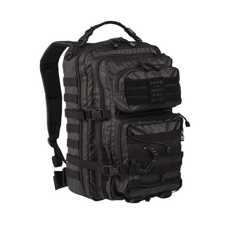 MOCHILA MIL-TEC ASSAULT TACTICAL 36 L PVC BLACK