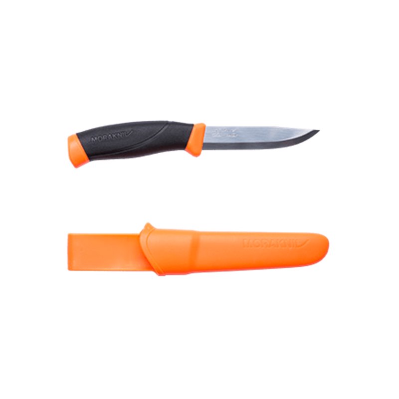 Cuchillo Morakniv naranja Hi-Vis