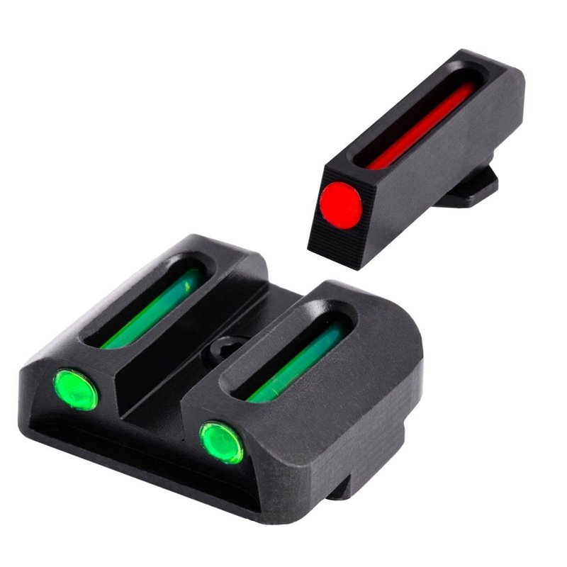 Alza y Punto Truglo Fiber Optic Glock