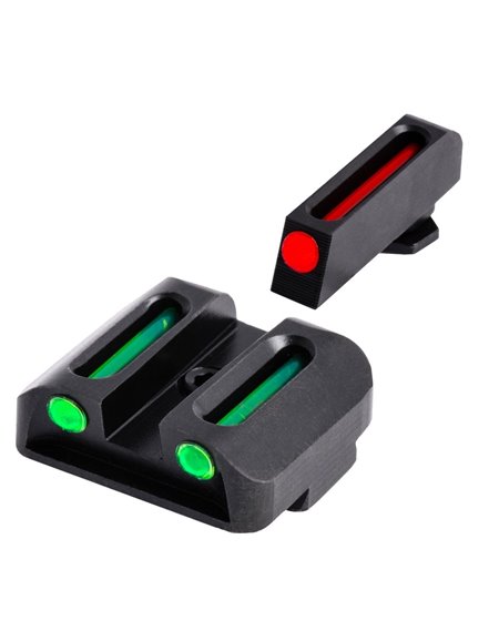 Alza y Punto Truglo Fiber Optic Glock