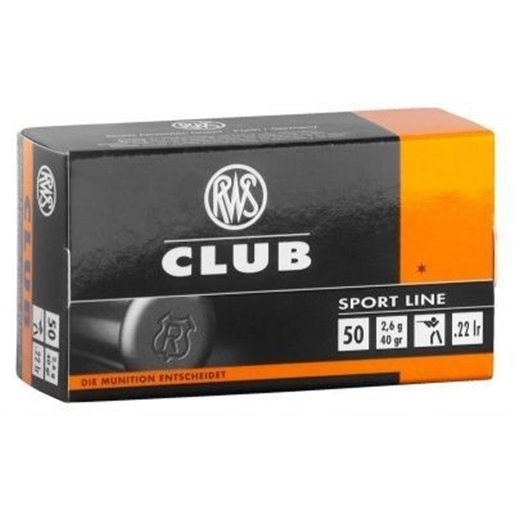 Munición RWS CLUB 22 LR